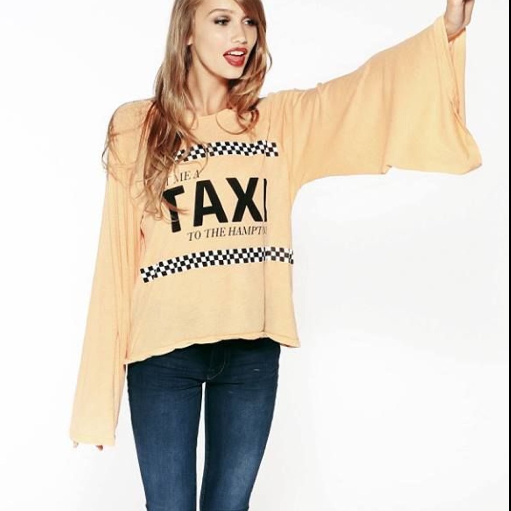 Wildfox Get Me A Taxi To The Hamptons Tee
